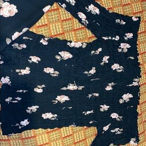 Floral crop top